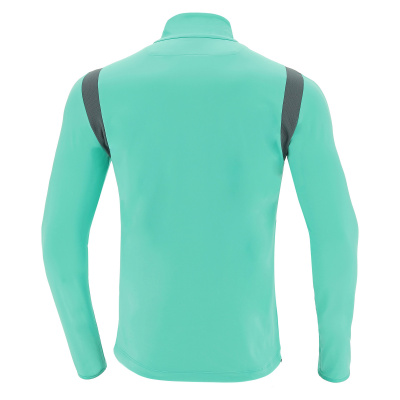 Толстовка тренировочная MACRON PURUS TRAINING 1/4 ZIP TOP TURQUOISE/ANTHRACITE