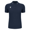 Поло спортивное женское х/б MACRON WALTZ ECO POLO NAVY