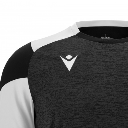 Футболка спортивная MACRON GOLEM SHIRT BLACK/WHITE