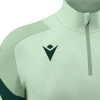 Толстовка тренировочная STARFALL TRAINING 1/4 ZIP TOP MINT/ BOTTLE GREEN