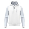 Худи спортивное MACRON HORN HOODY POLY WHITE/LIGHT GREY