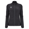 Тренировочная олимпийка женская MACRON ESTELLE ICON FULL ZIP TOP BLACK