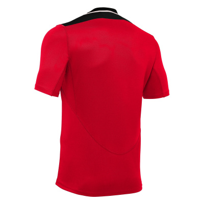 Регбийка игровая MACRON JASPER SHIRT RED/BLACK
