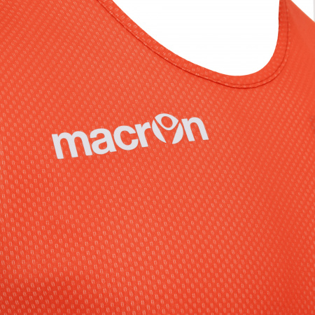 Комплект баскетбольный MACRON X400 SET REVERSIBLE ORANGE/WHITE