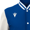 Куртка спортивная MACRON FIDDLE VARSITY COLLEGE JACKET ROYAL BLUE/OFFWHITE
