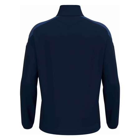 Толстовка тренировочная MACRON ANDUIN TRAINING 1/4 ZIP TOP NAVY/LIGHT NAVY