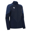 Олимпийка парадная женская MACRON ARTEMIS FULL LENGTH ZIP TOP NAVY/LIGHT NAVY