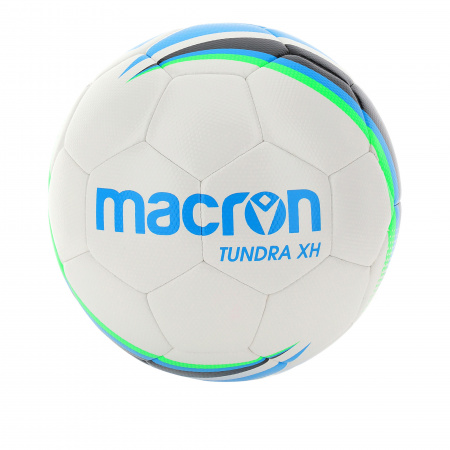 Мяч футзальный MACRON TUNDRA XH N.4 FUTSAL BALL WHITE/NEON BABY BLUE