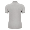 Поло спортивное женское х/б MACRON WALTZ ECO POLO GREY MELANGE