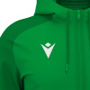 Олимпийка парадная MACRON CHRONOS FULL ZIP TOP GREEN/DARK GREEN