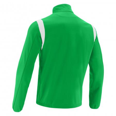 Толстовка тренировочная MACRON GANGE TRAINING 1/4 ZIP TOP GREEN/WHITE