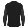 Толстовка тренировочная MACRON THALOS TRAINING TOP BLACK/DARK GREY