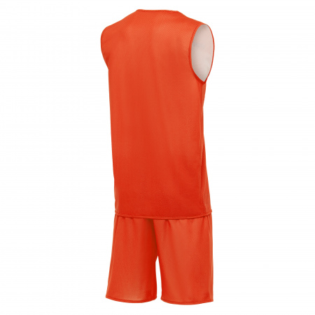Комплект баскетбольный MACRON X400 SET REVERSIBLE ORANGE/WHITE