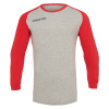 Майка спортивная MACRON WAVE SHIRT LONG SLEEVES RED