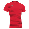 Футболка спортиная MACRON IVAN SHIRT RED/BLACK