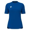 Футболка спортивная женская MACRON ZYRA SHIRT ROYAL BLUE