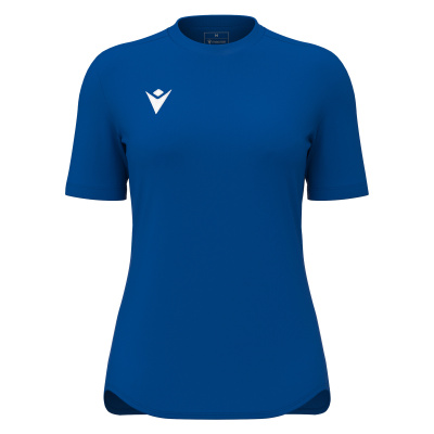 Футболка спортивная женская MACRON ZYRA SHIRT ROYAL BLUE