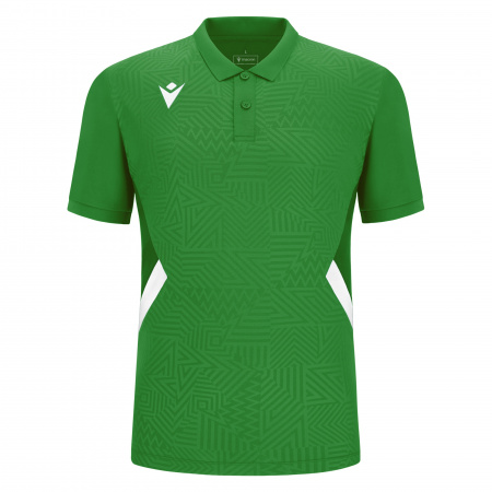 Поло парадное MACRON RAP POLO GREEN/WHITE
