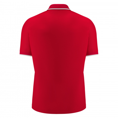Поло парадное MACRON AULOS POLO RED/WHITE