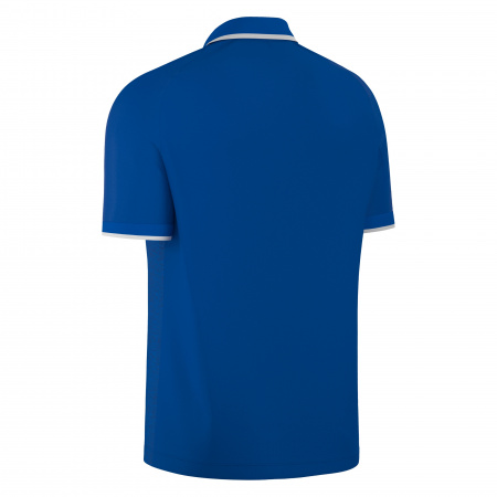 Поло парадное MACRON AULOS POLO ROYAL BLUE/WHITE