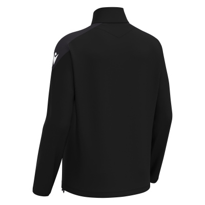 Толстовка тренировочная MACRON ANDUIN TRAINING 1/4 ZIP TOP BLACK/DARK GREY