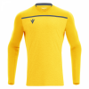 Футболка спортивная MACRON DENEB SHIRT LS YELLOW/ANTHRACITE