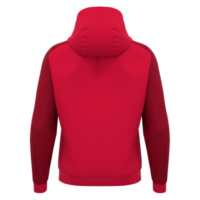 Худи спортивное MACRON HORN HOODY POLY RED/DARK RED