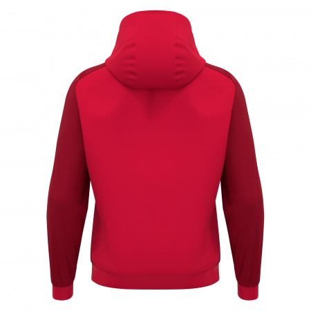 Худи спортивное MACRON HORN HOODY POLY RED/DARK RED