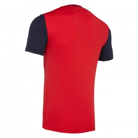 Футболка спортивная MACRON DENEB SHIRT RED/NAVY/WHITE