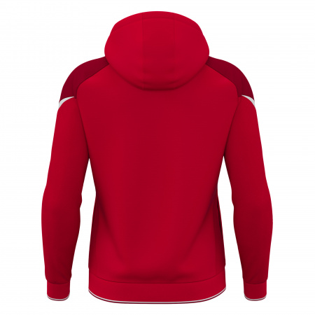 Худи спортивное ALCHEMIST HOODED SWEATSHIRT RED/WHITE