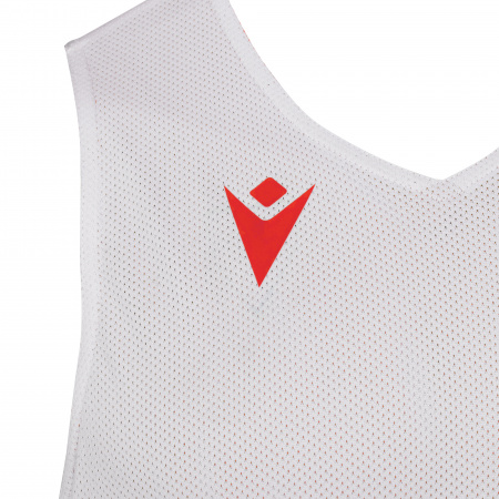 Майка спортивная MACRON PROPANE JERSEY REVERSIBLE RED/WHITE