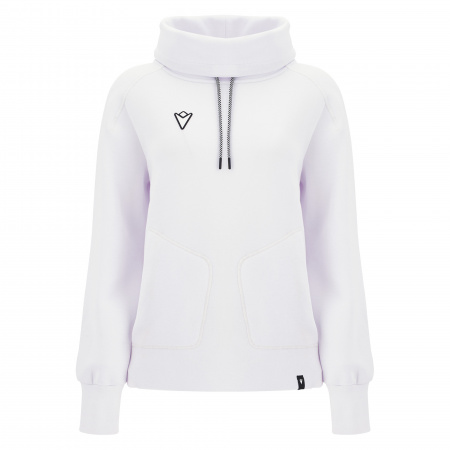 Толстовка женская MACRON SAIMA ICON CRATER NECK SWEATSHIRT WHITE