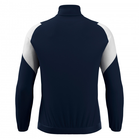 Олимпийка спортивная MACRON VANIR FULL LENGTH ZIP TOP NAVY/WHITE