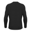 Футболка судейская проф. MACRON FRISK SHIRT LS BLACK/WHITE