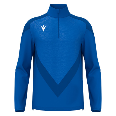 Толстовка тренировочная MACRON ANDUIN TRAINING 1/4 ZIP TOP ROYAL BLUE/DARK ROYAL BLUE