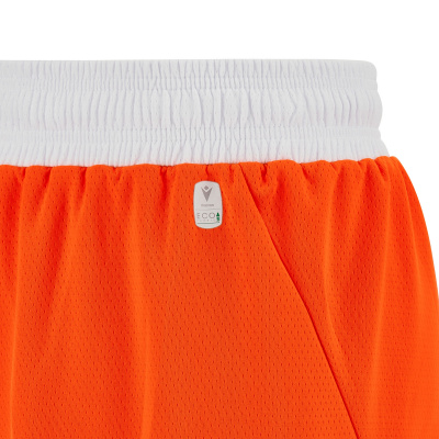 Шорты спортивные MACRON KANSAS ECO SHORT ORANGE/WHITE