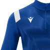 Толстовка тренировочная MACRON PURUS TRAINING 1/4 ZIP TOP ROYAL BLUE/WHITE