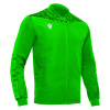 Олимпийка парадная MACRON SHIVA MICROFIBER FULL ZIP TOP GREEN/BLACK