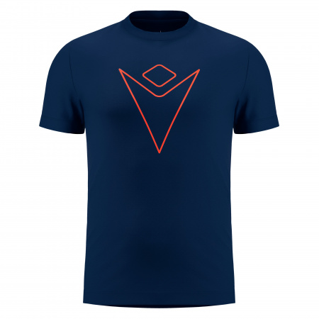 Футболка спортивная MACRON GADREEL ECO COTTON T-SHIRT NAVY
