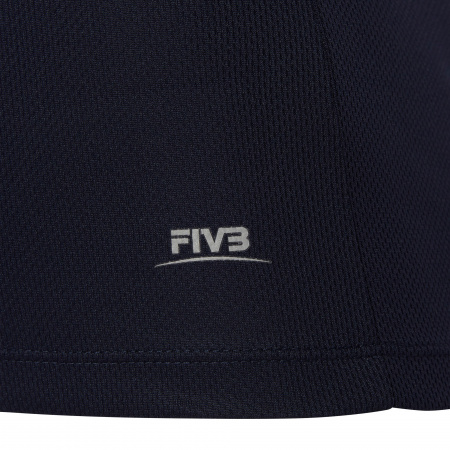 Футболка спортивная MACRON FLUORINE SHIRT NAVY/WHITE