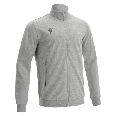 Олимпийка спортивная MACRON BEAT FULL ZIP SWEATSHIRT GREY MELANGE
