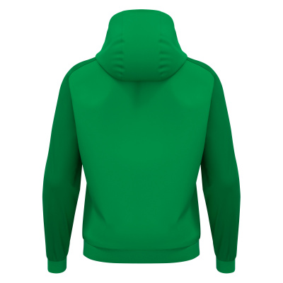 Худи спортивное MACRON HORN HOODY POLY GREEN/DARK GREEN