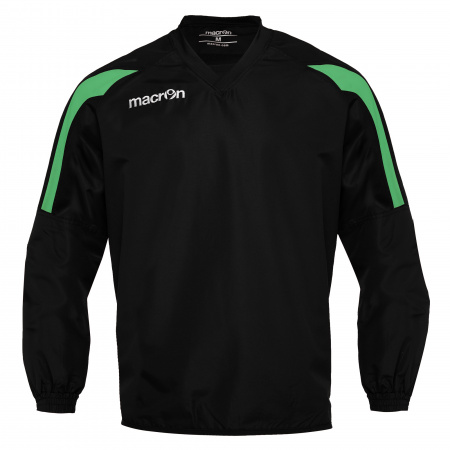 Куртка тренировочная MACRON RUBY TRAINING CONTACT TOP BLACK/GREEN