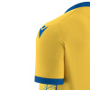 Футболка спортивная MACRON WYVERN ECO SHIRT YELLOW/ROYAL BLUE