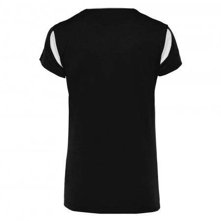 Футболка спортивная MACRON FLUORINE SHIRT BLACK/WHITE