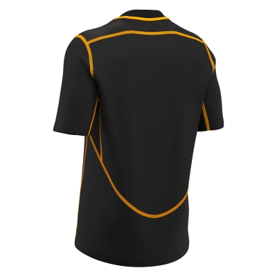Регбийка игровая MACRON PERIDOT SHIRT BLACK/AMBER
