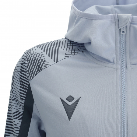 Олимпийка парадная женская MACRON APHRODITE FULL ZIP TOP SILVER/ANTHRACITE