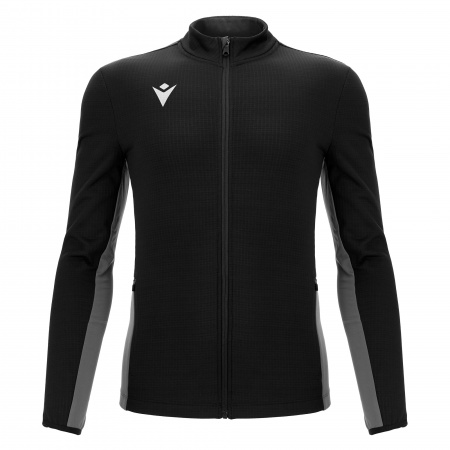 Олимпийка спортивная MACRON RECORD FULL ZIP 3D TOP BLACK/ANTHRACITE