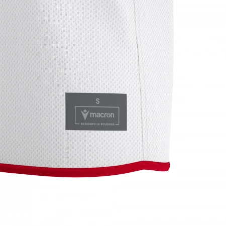 Майка баскетбольная женская MACRON F500 SHIRT RED/WHITE