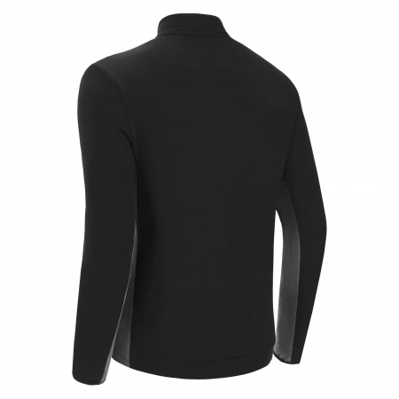 Олимпийка спортивная MACRON RECORD FULL ZIP 3D TOP BLACK/ANTHRACITE